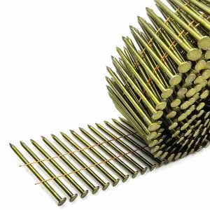3" x .131 Smooth 15 Degree Wire Coil Nails
