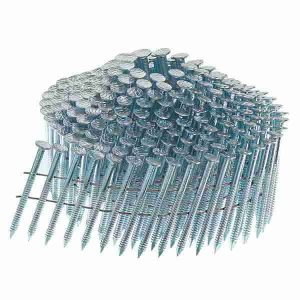 2" x .099 15 Degree Galvanized Ring Shank Coil Nails